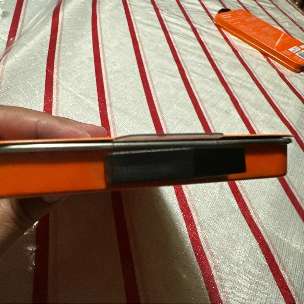 On Running Orange Glass Screen Protector for iPhone 13 Pro Max
